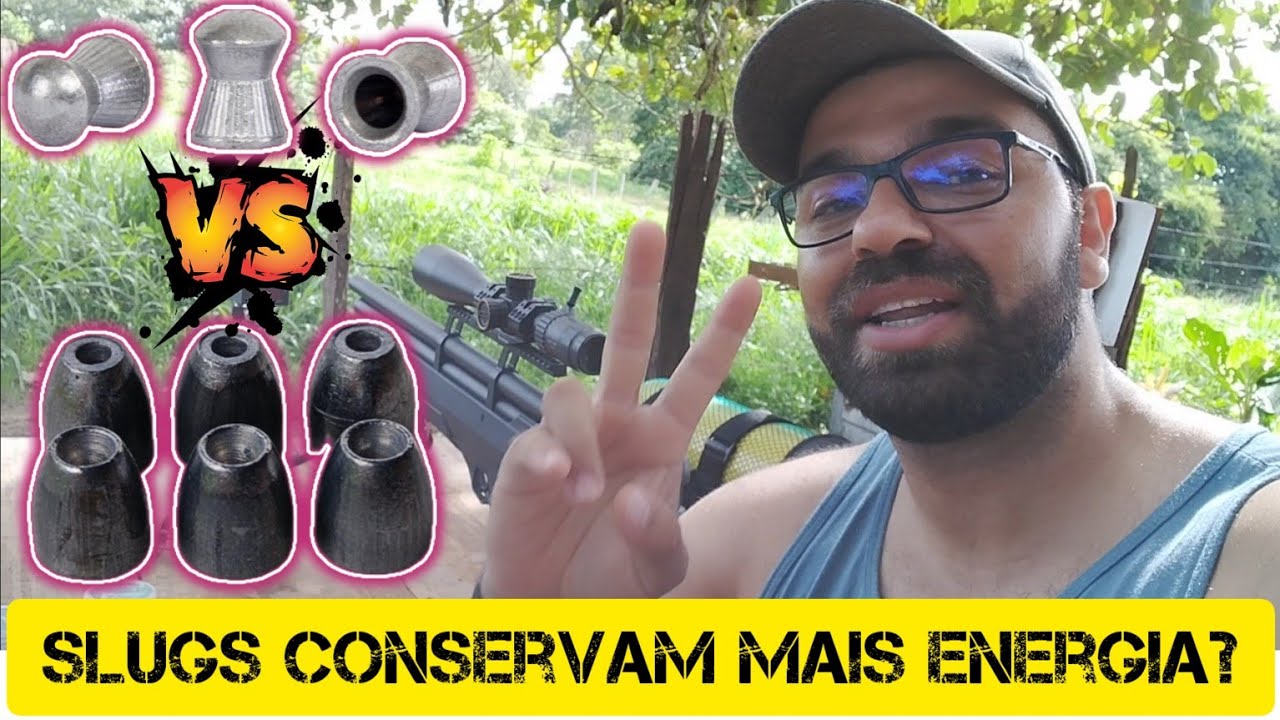 Slugs são superiores aos Pellets e ponto final