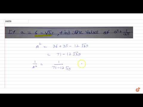If a =