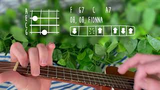 Adventure Time - Oh Fionna // ukulele tutorial