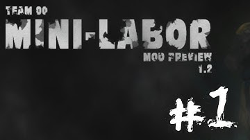 Custom Zombies | Mini Labor V1.2 | PANIC SPRAY!! | Part 1