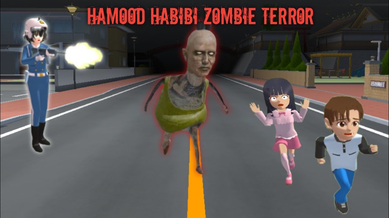 Непослушный ЛЫСЫЙ👩‍🦲 превращается в ЗОМБИ ХАМУД ХАБИБИ 😱 Юта Мио в опасности 😫 || СИМУЛЯТОР ШКОЛЫ...