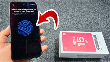 How To Set Fingerprint Lock in Redmi 15 5g 🤞 Redmi 15 5g me Fingerprint Lock Kaise Lagaye