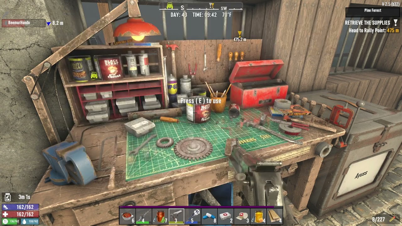 7 Days to Die stream with @beemurderstein