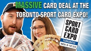 WE SPENT THOUSANDS AT THE TORONTO SPORT CARD EXPO