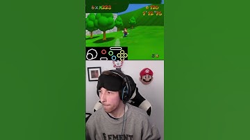 Crazy BLJ for the hidden bridge in Super Mario 64 #sm64 #speedrun #gaming