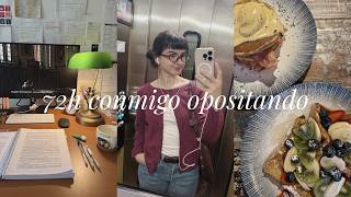 72h conmigo opositando 📁 mi fin de semana: compaginar estudio y descanso es posible