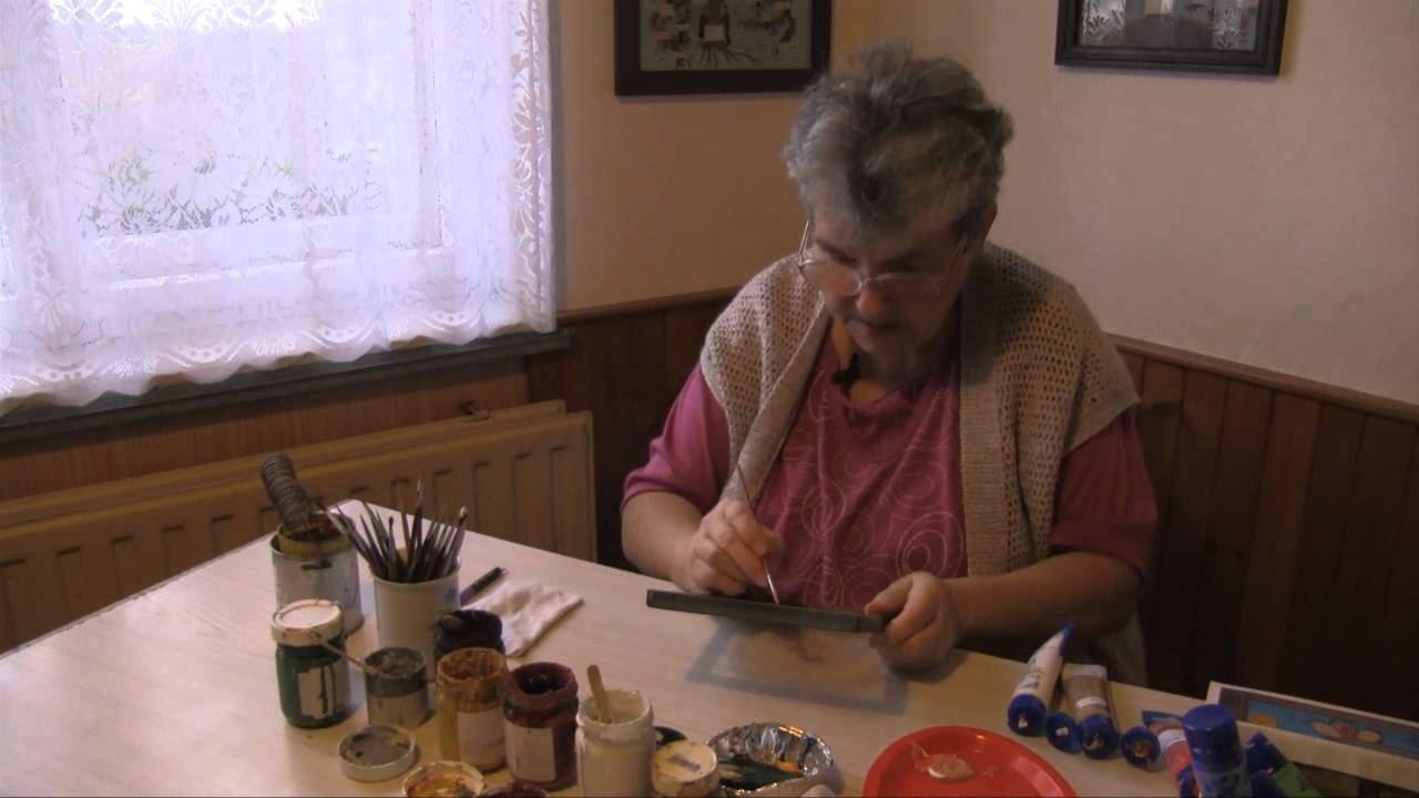 Řemesla Orlických hor 3 - Podmalba na sklo