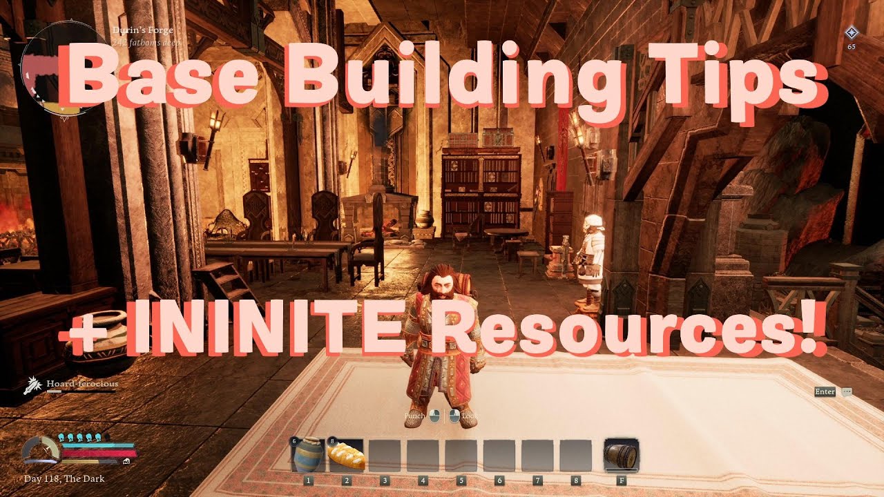 Advanced Base Building tips and tricks + INFINITE Resource Glitch LOTR ...