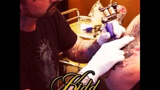 Tattoo Time Lapse - Timothy Kidd - Moth Tattoo - Part 1 - Mantra Tattoo