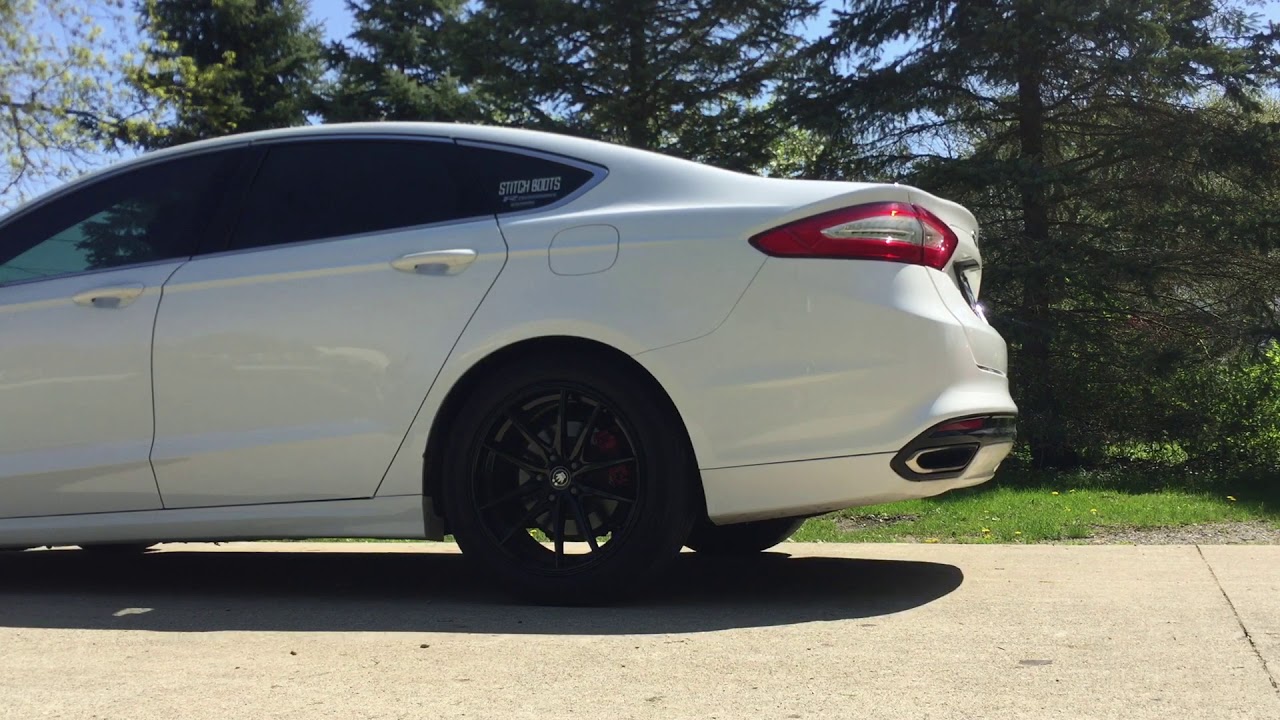 2013 Ford Fusion Ecoboost 2 step - YouTube