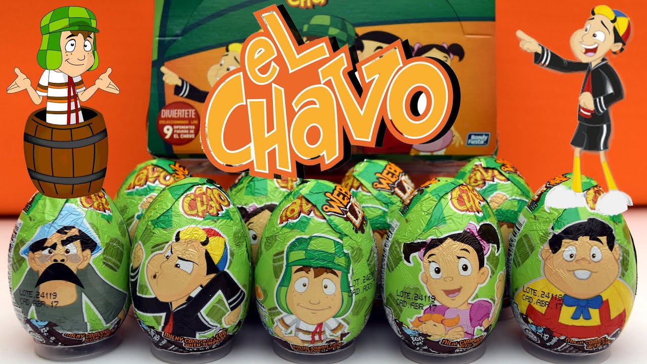 Huevos Sorpresa El Chavo Coleccion completa. Surprise Eggs