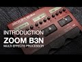 『Zoom』電貝斯綜合效果器 B3n/ 含整流器、導線 / 公司貨保固 product youtube thumbnail