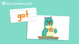 The Word "Got" | Sight Words | Learn to Read with Khan Academy Kids screenshot 4