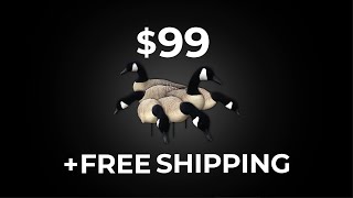 Cheap Fullbody Canada Goose Decoys! | Join the Club |  Bulk Decoy Club screenshot 3