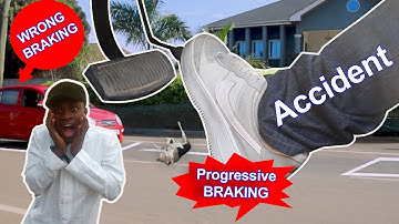 HOW TO BRAKE  SMOOTHLY WHEN DRIVING AN AUTOMATIC CAR