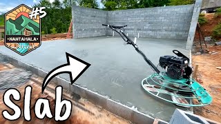 Prep and Pour a Concrete Slab | Building The Nantahala Retreat #5 screenshot 3