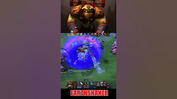 1 Level In 49 Seconds  Earthshaker Likes this Very Much #dota2 #dota2highlights #rampage