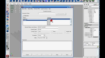 Basics of Maya Expressions(Scripting)