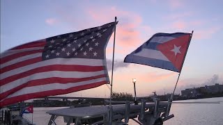 SOS Cuba protesters head toward Cuba in show of solidarity