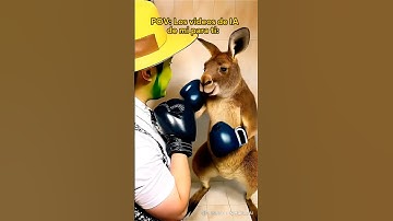 POV: los videos de IA son como… 🤣 #ai #ia #inteligenciaartificial #themask #kangaroo