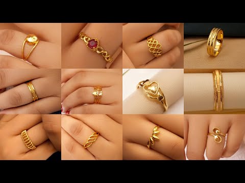 Latest Light 22k Gold Ring Designs with Weight and Price 2021|