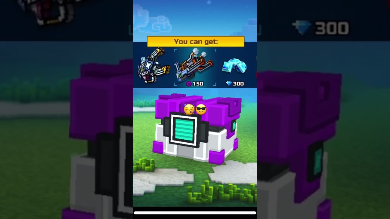 Super chest opening - pixel gun 3D
