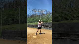He has high expectations for sure #baseball #ilovebaseball #baseballplayer #baseballlife #hitting