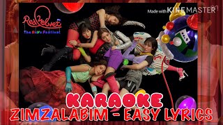 Red Velvet (레드벨벳) - Zimzalabim (짐살라빔) KARAOKE Easy Lyrics [instrumental]