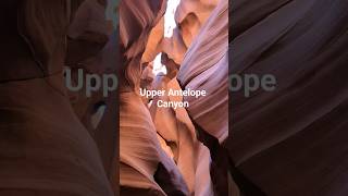 A Secret look into the Upper Antelope Canyon ✨ #antelopecanyon