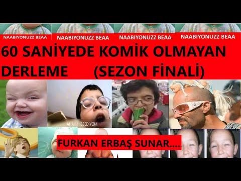 60 SANİYELİK KOMİK OLMAYAN DERLEME(1.SEZON FİNALİ)