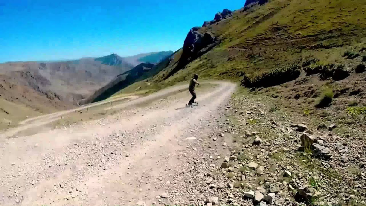 Kirghizistan freeride mountainboard