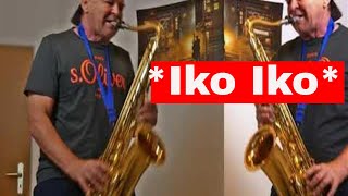 Miniatura de vídeo de "Iko Iko, Sax Solo, Sheets, Backing"