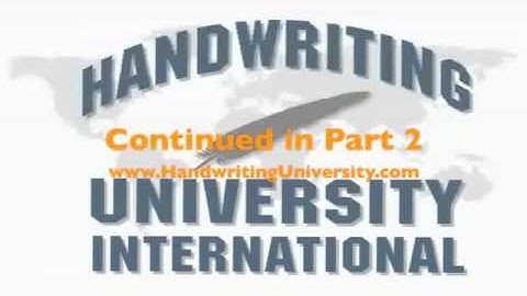 Rigg K. Handwriting Interview by Bart Baggett Part 1