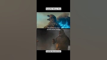 Godzilla Minus one Vs Godzilla Monsterverse