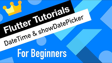 Flutter Tutorial for Beginners #21 DateTime, DateFormat, showDatePicker & showTimePicker