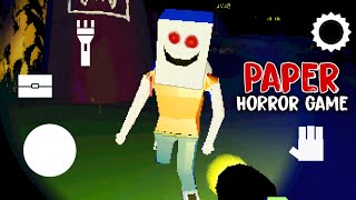 Paper Horror Game - Mobile Gameplay Video (Android)