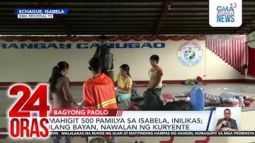 Isabela towns left with no power by Typhoon Paolo | 24 Oras