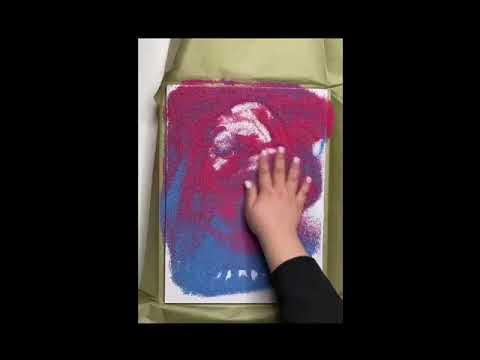 гендер пати картина с песком - YouTube