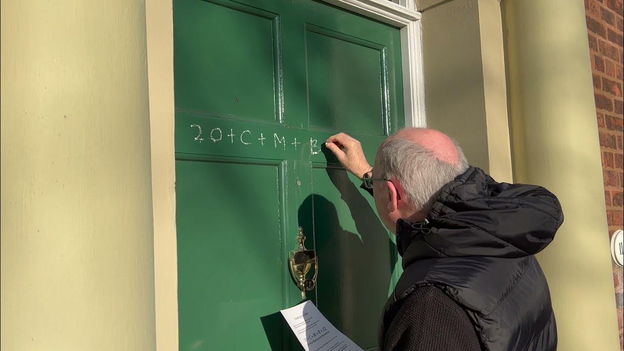 Epiphany Chalking of the Door 2022 St Andrew & Blessed