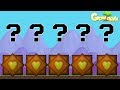 Growtopia  making 3 golden items for legendary quest