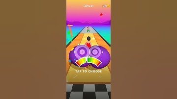 Twerk Race 3D Gameplay #shorts(!!) #twerkrace3d  #mobilegames #androidgames #maskgaming