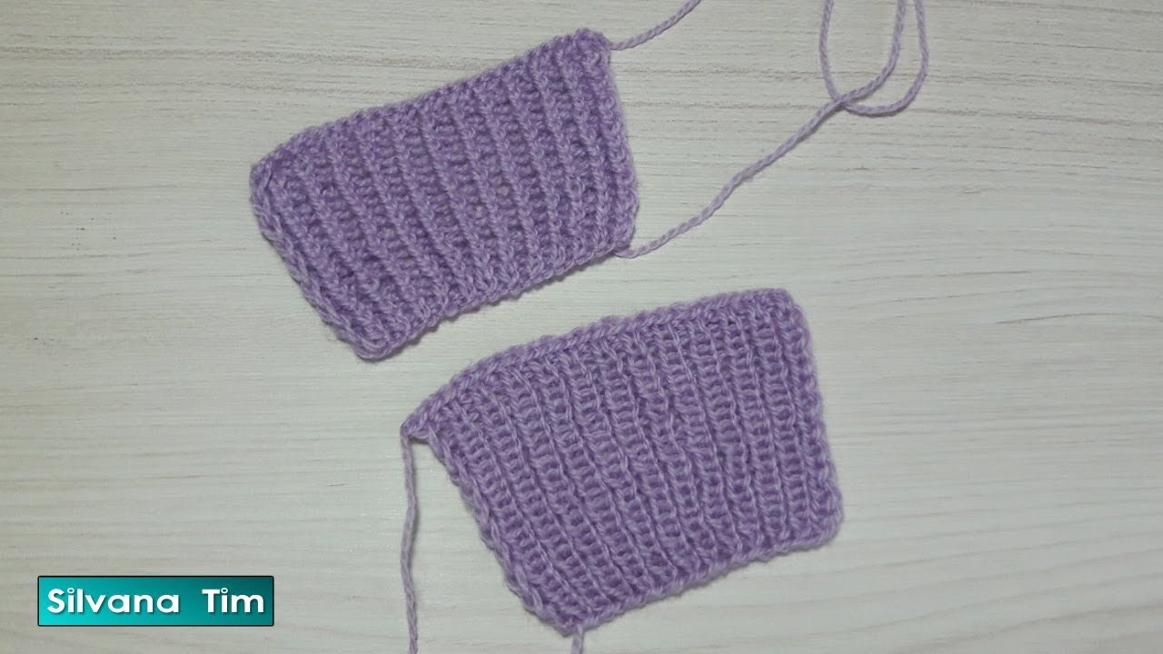 Punto Derecho Punto Derecho Retorcido Punto Reves Punto Reves Retorcido Tejidos De Punto Muestras De Tejido Como Tejer