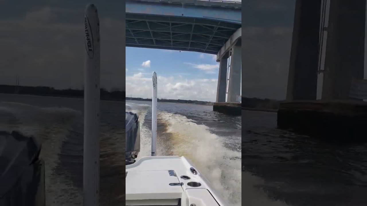 Running the Tidewater 2700 Carolina Bay in Charleston 
