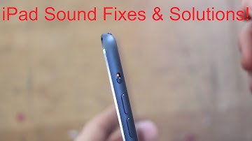 How To Fix iPad Sound / Audio / Speaker Problem - Proven Fix!