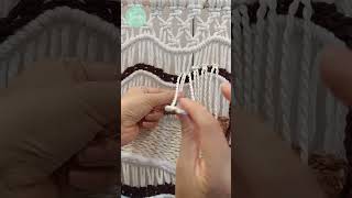 Full How to make cotton loop knotsmacrame patterns like this❤️ News