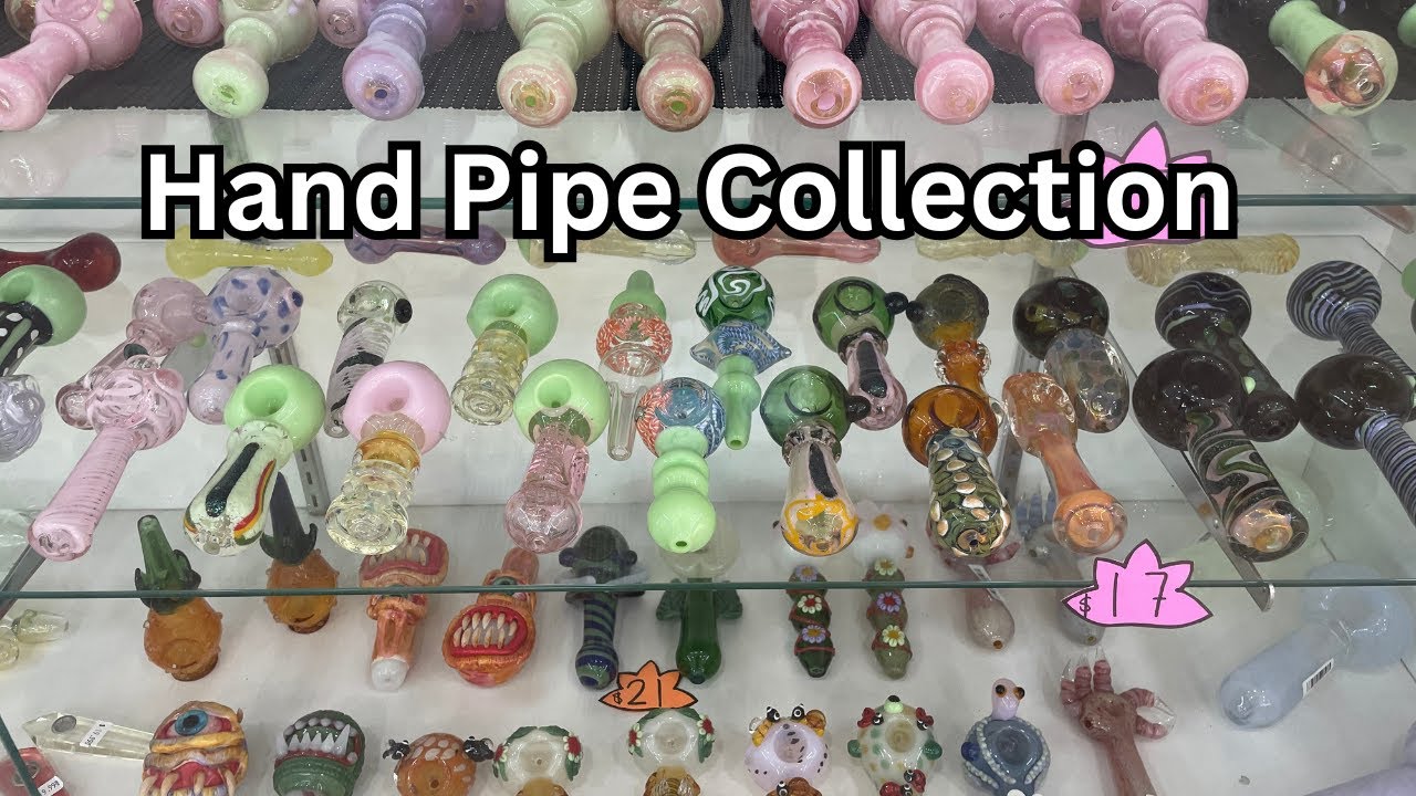 Hand Pipe Collection at Lotus Smoke & Gift Shop