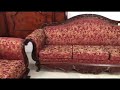 SALA CLASICA GUINDA ELEGANTE MUEBLES FINOS DE MADERA CEDRO ROJO / WHATSAPP 87 17 09 68 94 / $ 82,000