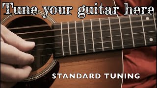GUITAR TUNER STANDARD TUNING E A D G B E
