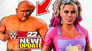 WWE 2K22 NEW Update Got Lots of HIDDEN THINGS