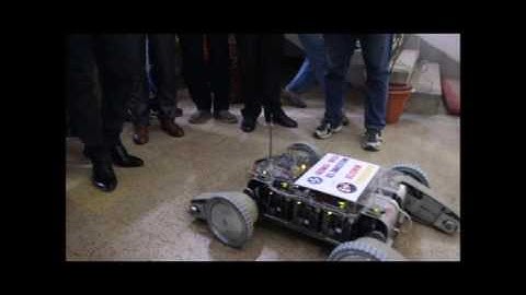 Flipper Robot Welcomes Minister at CSIR-CMERI